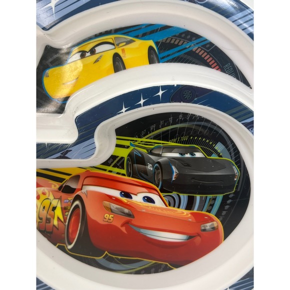 Disney Pixar CARS Melamine Dish and Cups Mixed Lot Cars 3 Lightning McQueen - Picture 7 of 10